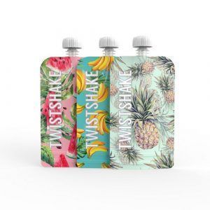3X Squeeze Bag Frutas 220Ml